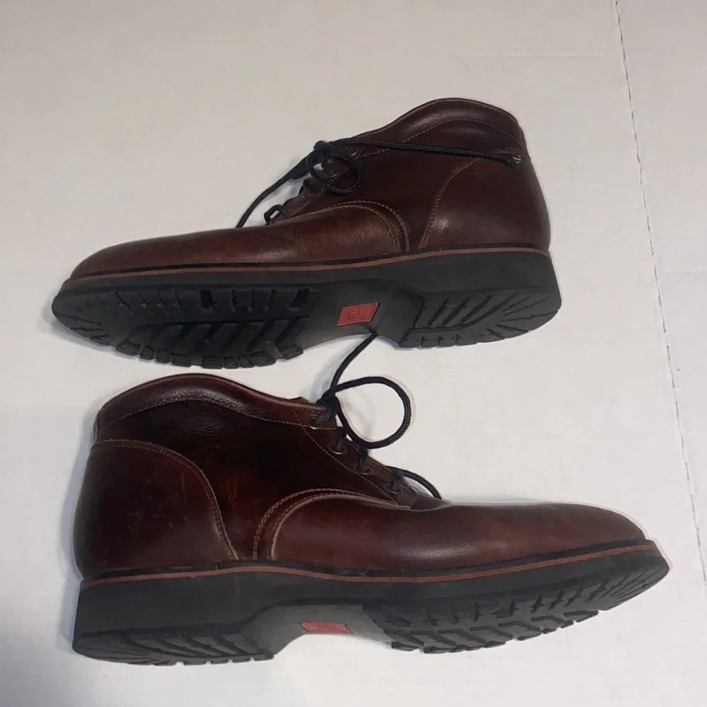 Tony Lama brown leather boots size 9D